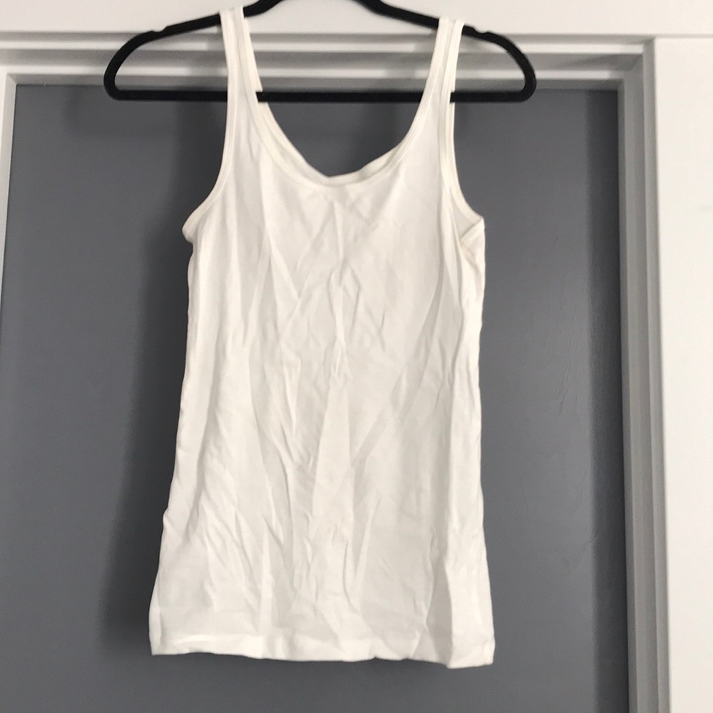 White tank top